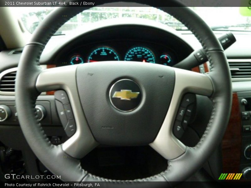 Black / Ebony 2011 Chevrolet Suburban LT 4x4