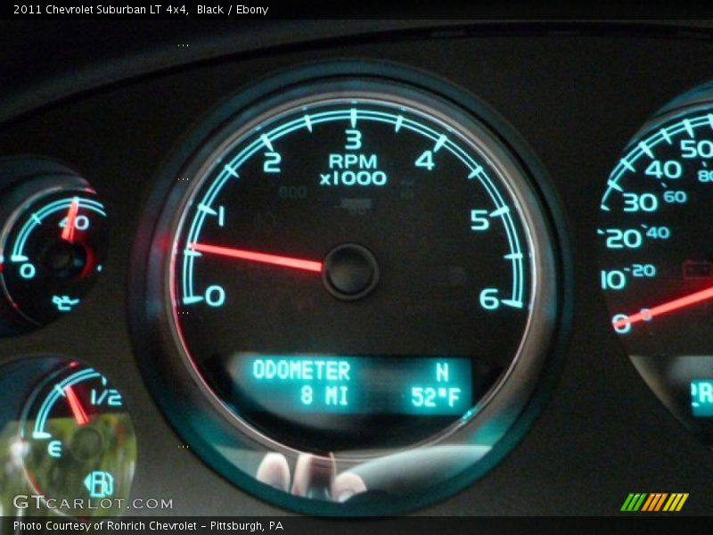Black / Ebony 2011 Chevrolet Suburban LT 4x4