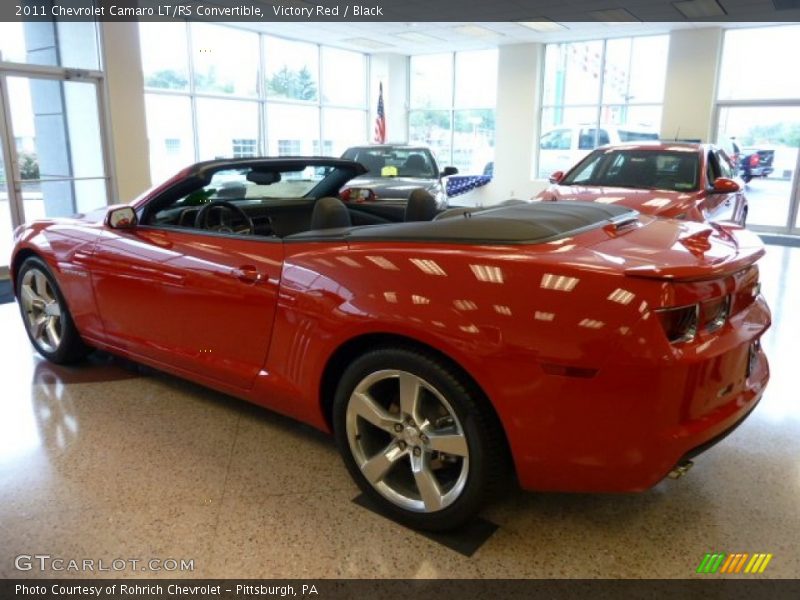 Victory Red / Black 2011 Chevrolet Camaro LT/RS Convertible