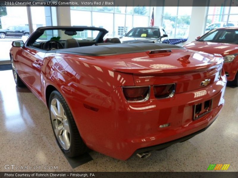 Victory Red / Black 2011 Chevrolet Camaro LT/RS Convertible