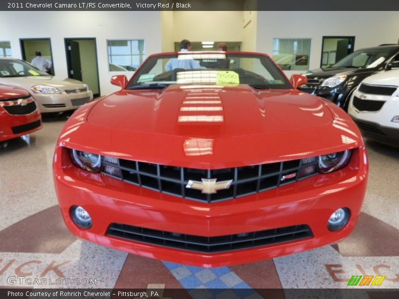 Victory Red / Black 2011 Chevrolet Camaro LT/RS Convertible