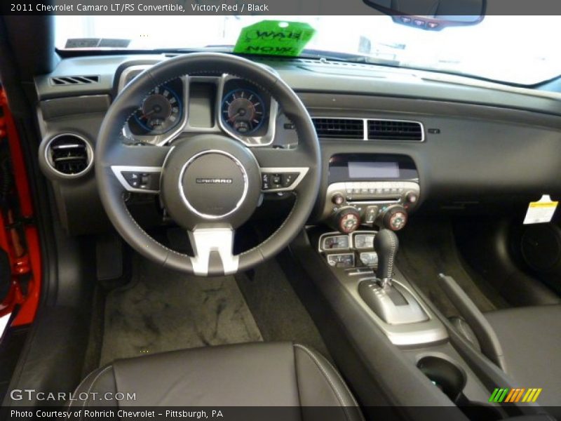 Victory Red / Black 2011 Chevrolet Camaro LT/RS Convertible