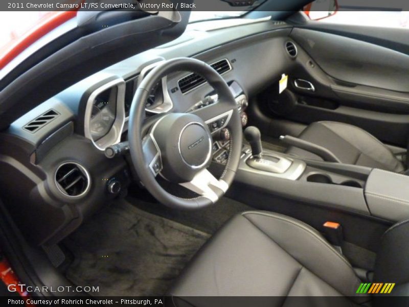 Victory Red / Black 2011 Chevrolet Camaro LT/RS Convertible