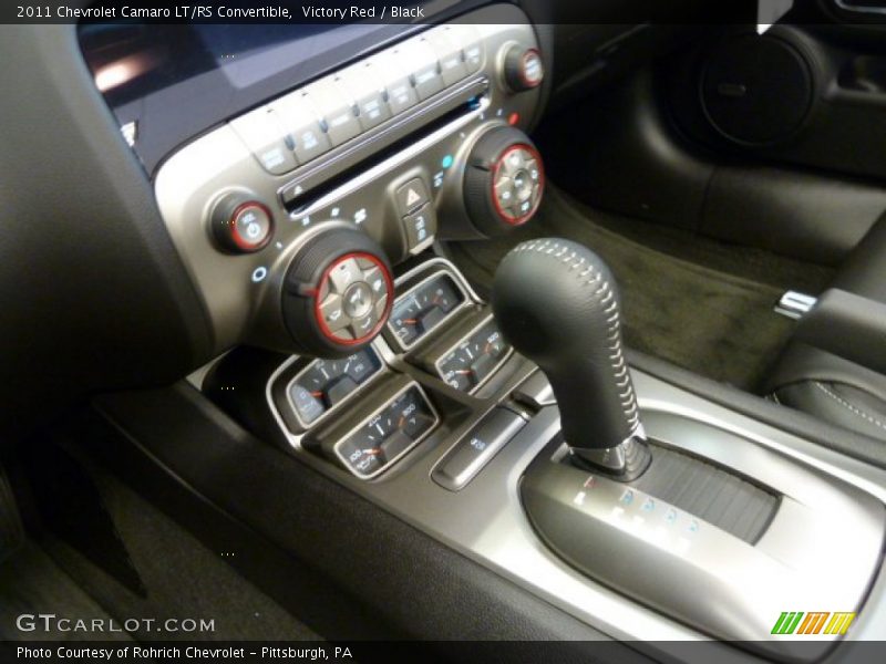 Victory Red / Black 2011 Chevrolet Camaro LT/RS Convertible