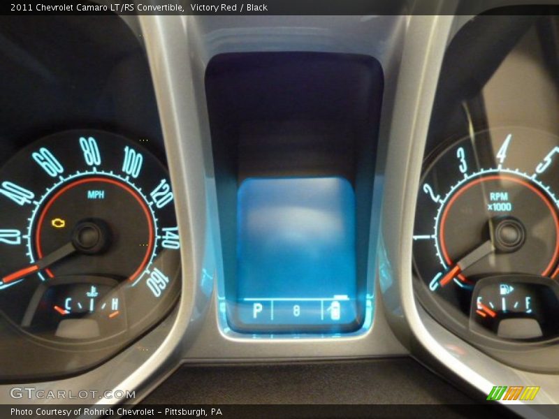 Victory Red / Black 2011 Chevrolet Camaro LT/RS Convertible