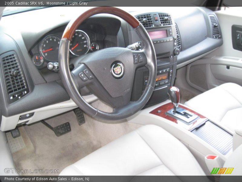 Moonstone / Light Gray 2005 Cadillac SRX V6
