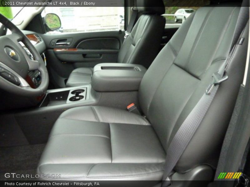 Black / Ebony 2011 Chevrolet Avalanche LT 4x4