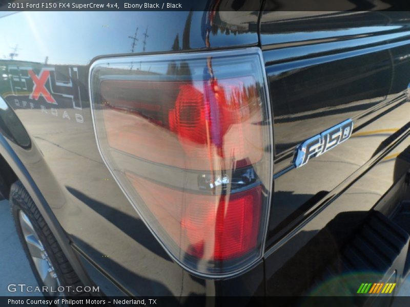 Ebony Black / Black 2011 Ford F150 FX4 SuperCrew 4x4