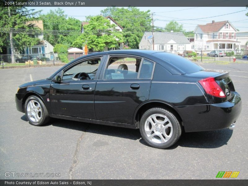 Black Onyx / Tan 2004 Saturn ION 3 Sedan