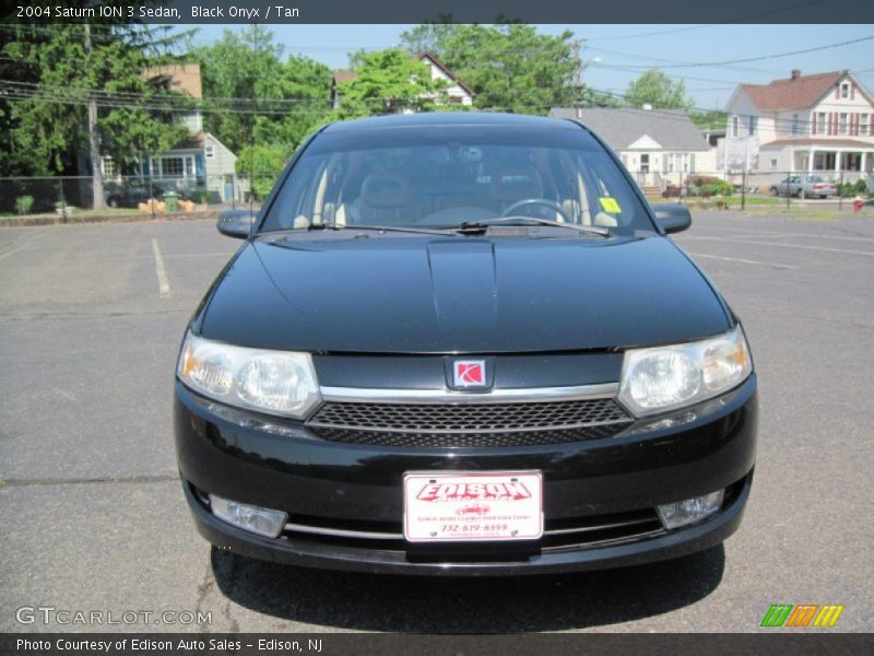 Black Onyx / Tan 2004 Saturn ION 3 Sedan