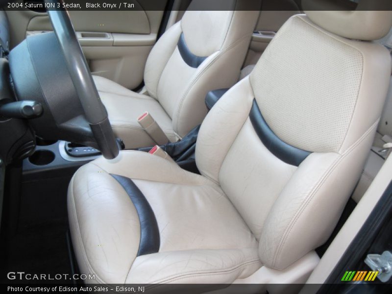 Black Onyx / Tan 2004 Saturn ION 3 Sedan
