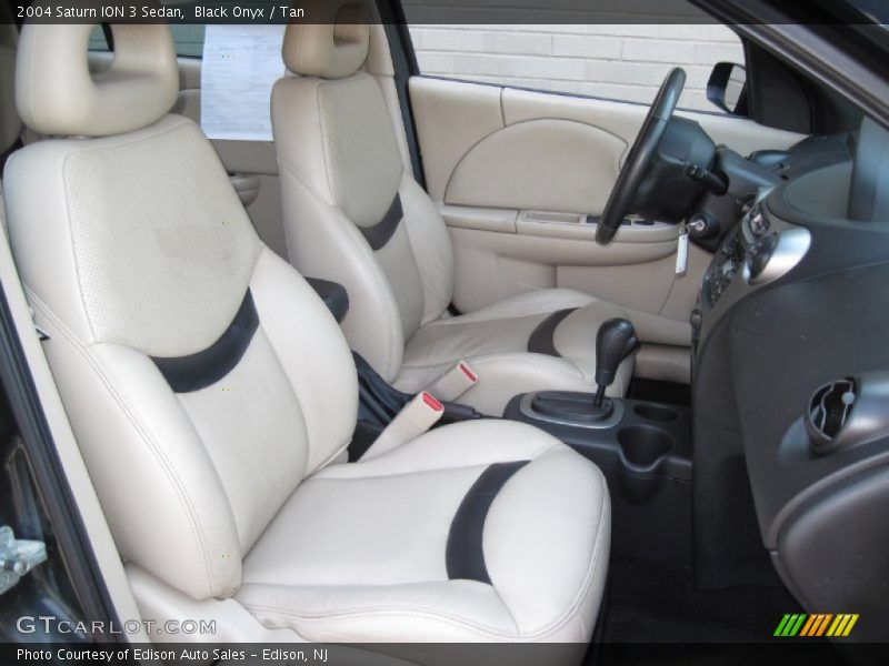 Black Onyx / Tan 2004 Saturn ION 3 Sedan