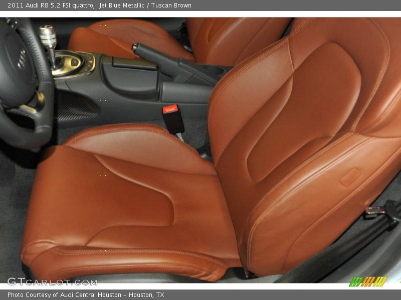  2011 R8 5.2 FSI quattro Tuscan Brown Interior