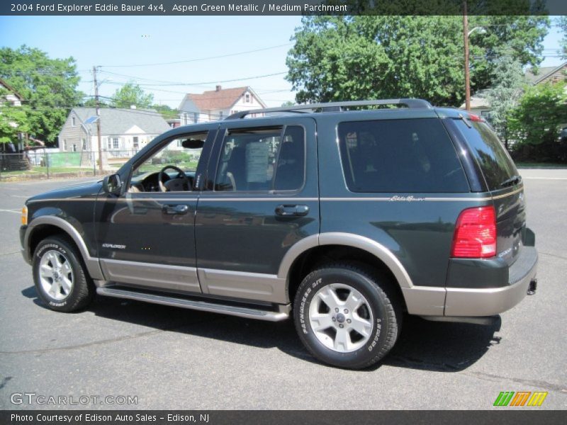 Aspen Green Metallic / Medium Parchment 2004 Ford Explorer Eddie Bauer 4x4