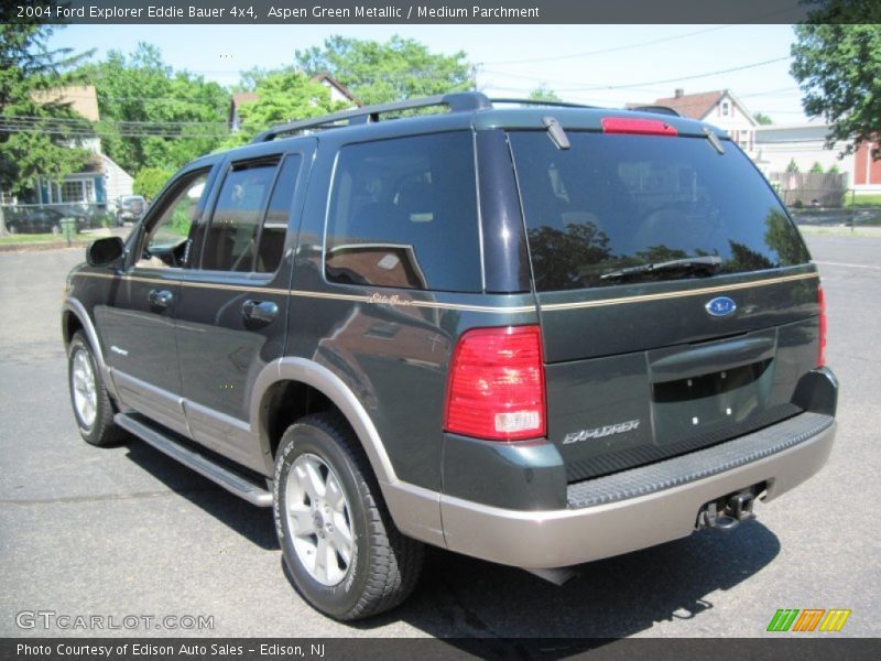 Aspen Green Metallic / Medium Parchment 2004 Ford Explorer Eddie Bauer 4x4