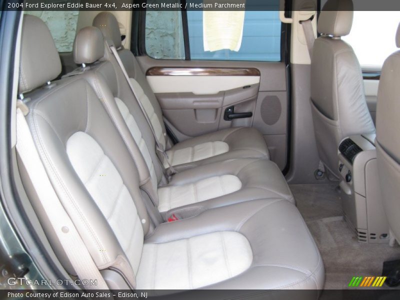 Aspen Green Metallic / Medium Parchment 2004 Ford Explorer Eddie Bauer 4x4