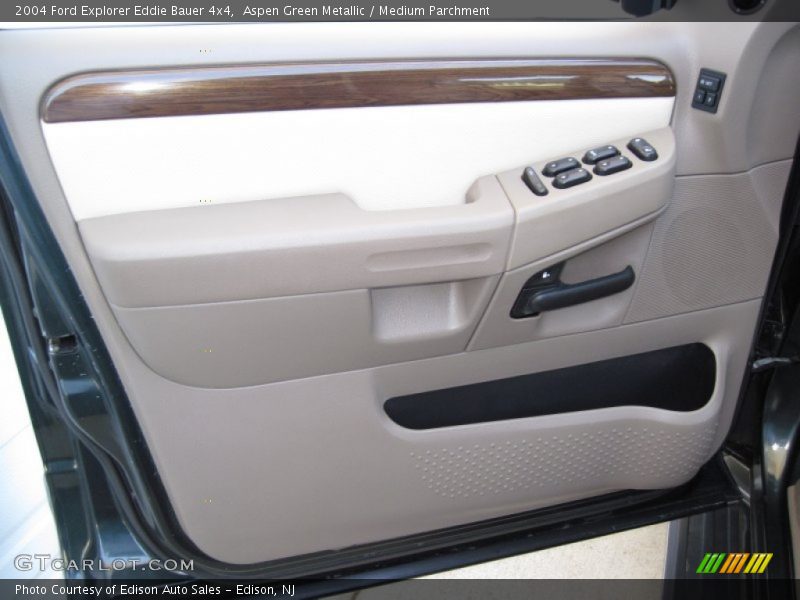 Aspen Green Metallic / Medium Parchment 2004 Ford Explorer Eddie Bauer 4x4