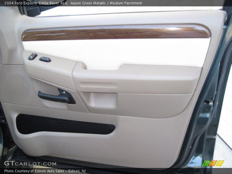 Aspen Green Metallic / Medium Parchment 2004 Ford Explorer Eddie Bauer 4x4