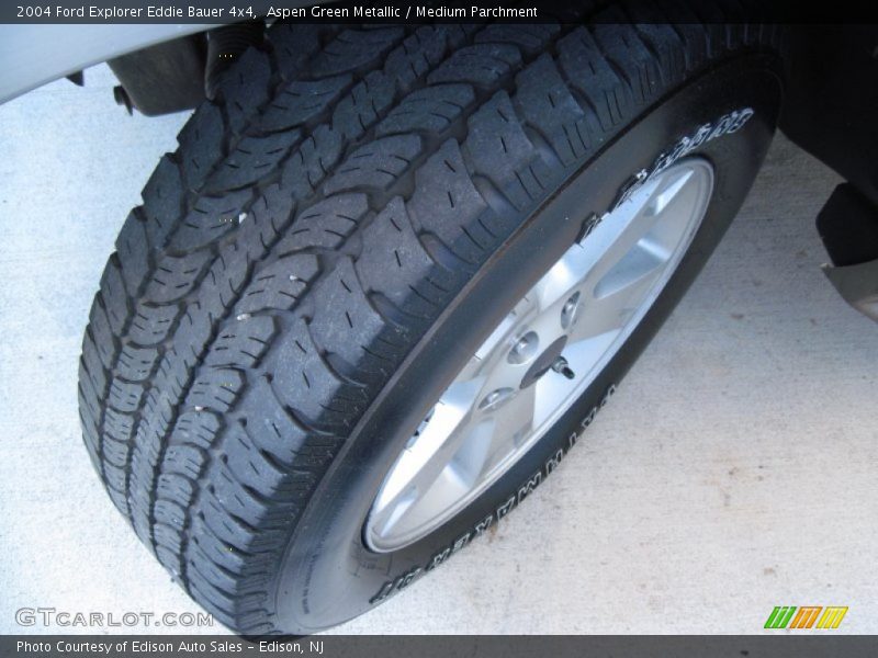 Aspen Green Metallic / Medium Parchment 2004 Ford Explorer Eddie Bauer 4x4