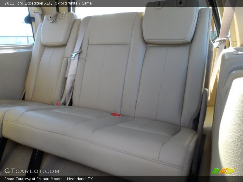 Oxford White / Camel 2011 Ford Expedition XLT