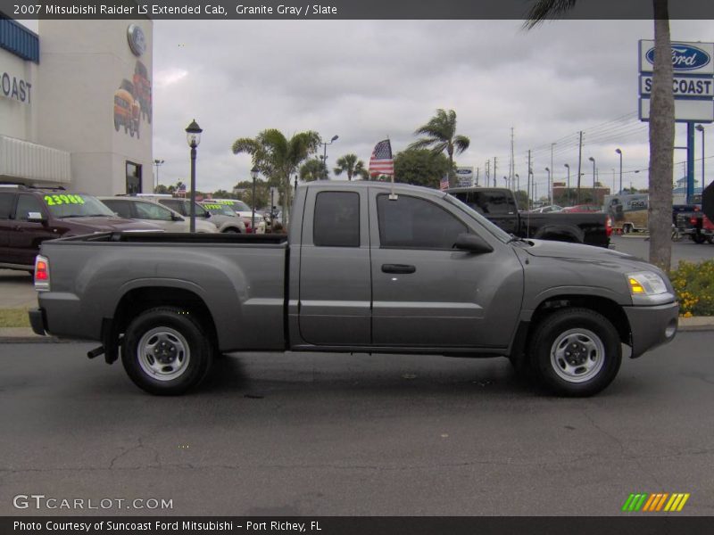 Granite Gray / Slate 2007 Mitsubishi Raider LS Extended Cab