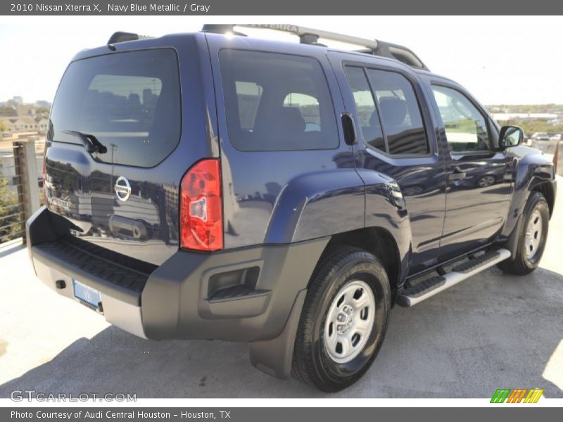 Navy Blue Metallic / Gray 2010 Nissan Xterra X