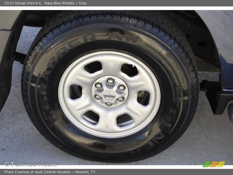 Navy Blue Metallic / Gray 2010 Nissan Xterra X