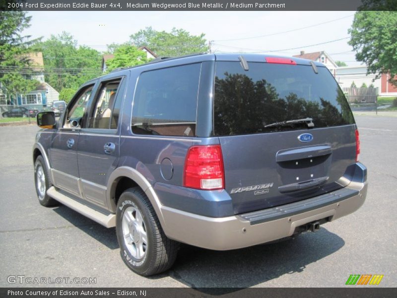 Medium Wedgewood Blue Metallic / Medium Parchment 2004 Ford Expedition Eddie Bauer 4x4