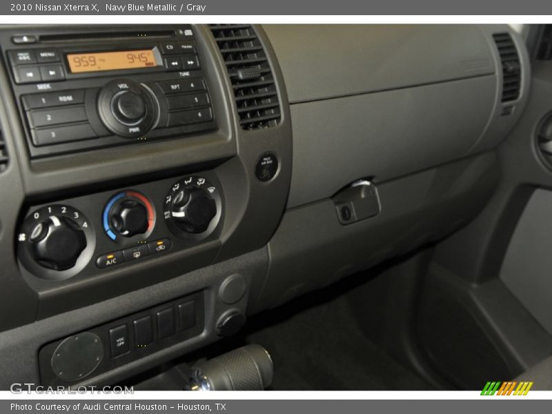 Navy Blue Metallic / Gray 2010 Nissan Xterra X