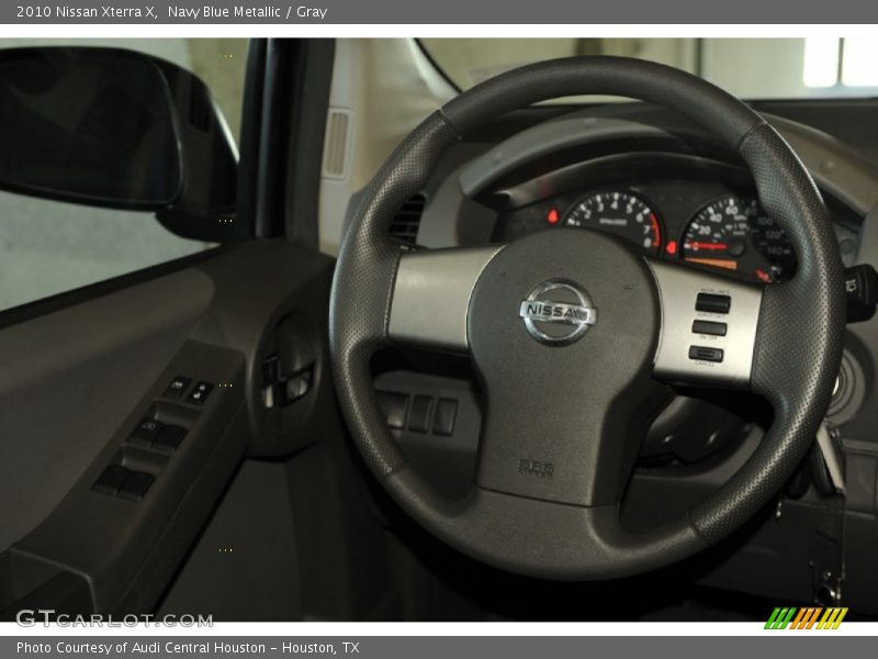 Navy Blue Metallic / Gray 2010 Nissan Xterra X