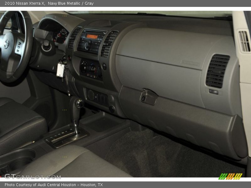 Navy Blue Metallic / Gray 2010 Nissan Xterra X