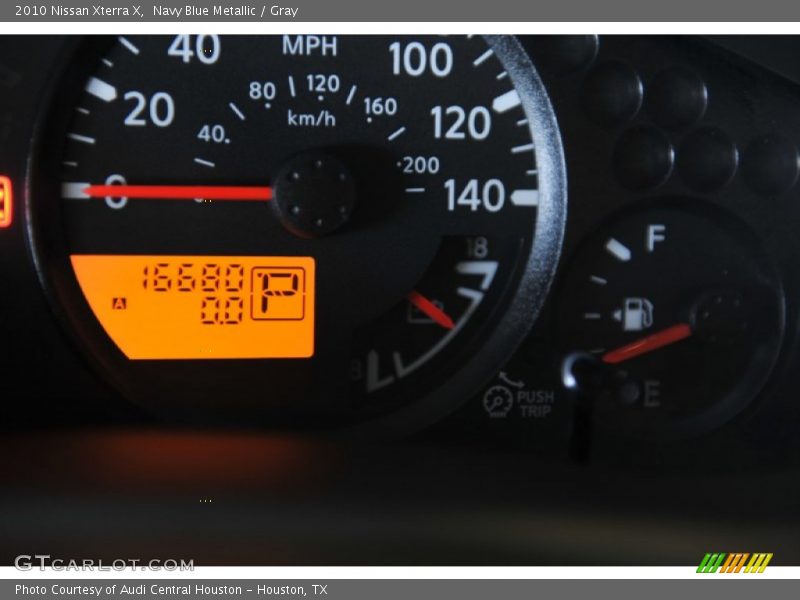 Navy Blue Metallic / Gray 2010 Nissan Xterra X