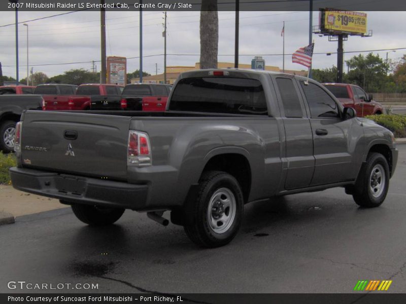 Granite Gray / Slate 2007 Mitsubishi Raider LS Extended Cab