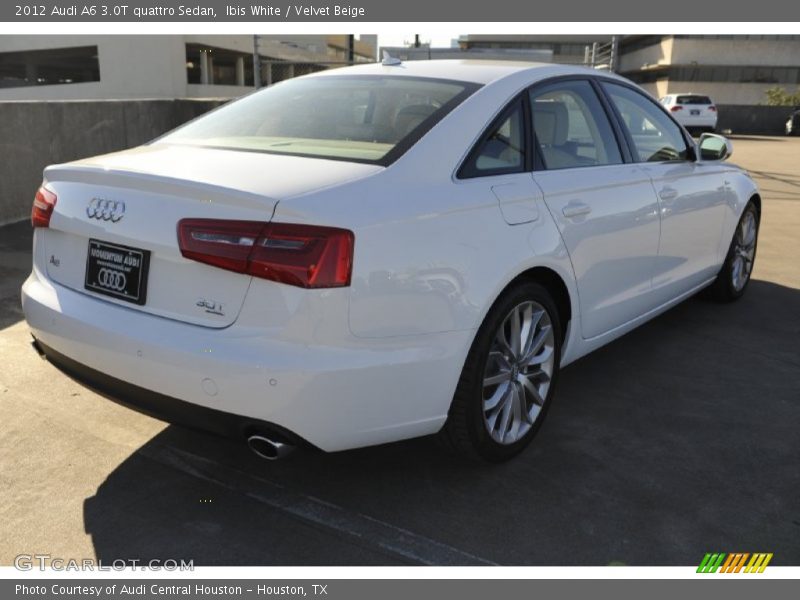 Ibis White / Velvet Beige 2012 Audi A6 3.0T quattro Sedan