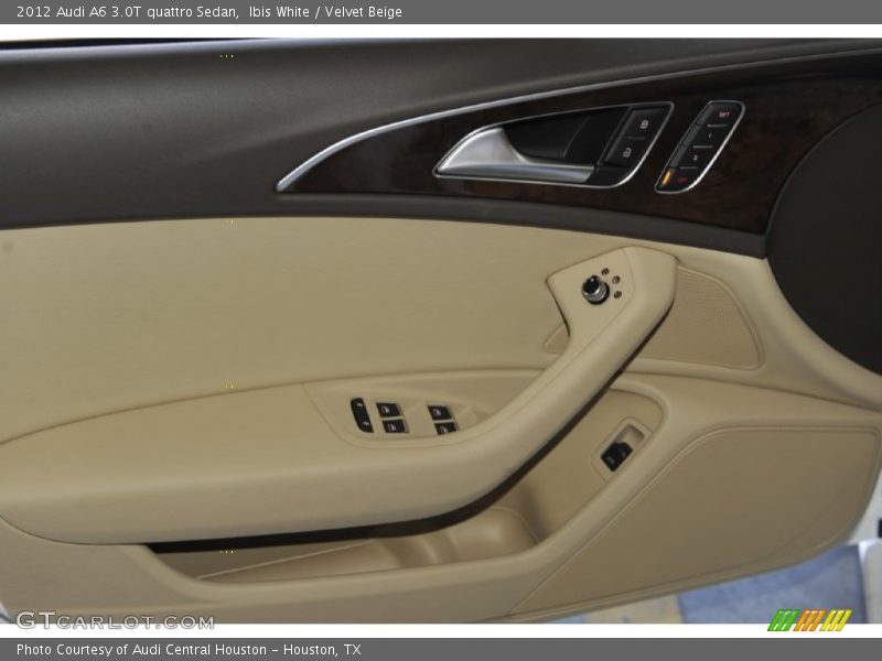 Ibis White / Velvet Beige 2012 Audi A6 3.0T quattro Sedan