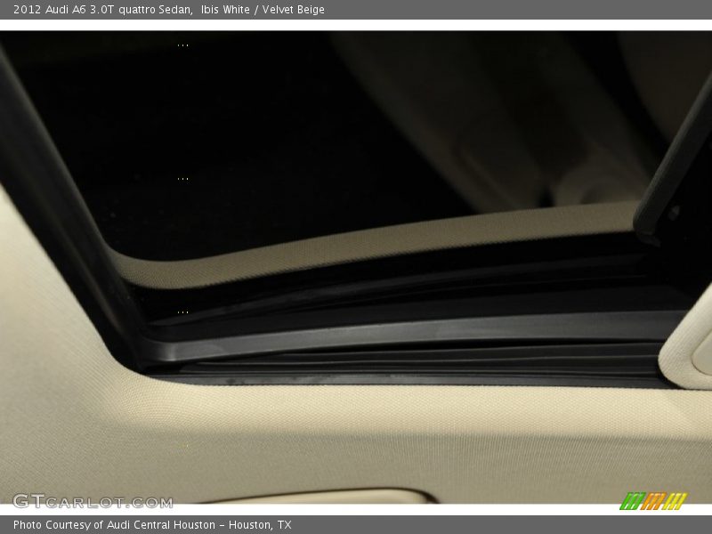 Ibis White / Velvet Beige 2012 Audi A6 3.0T quattro Sedan