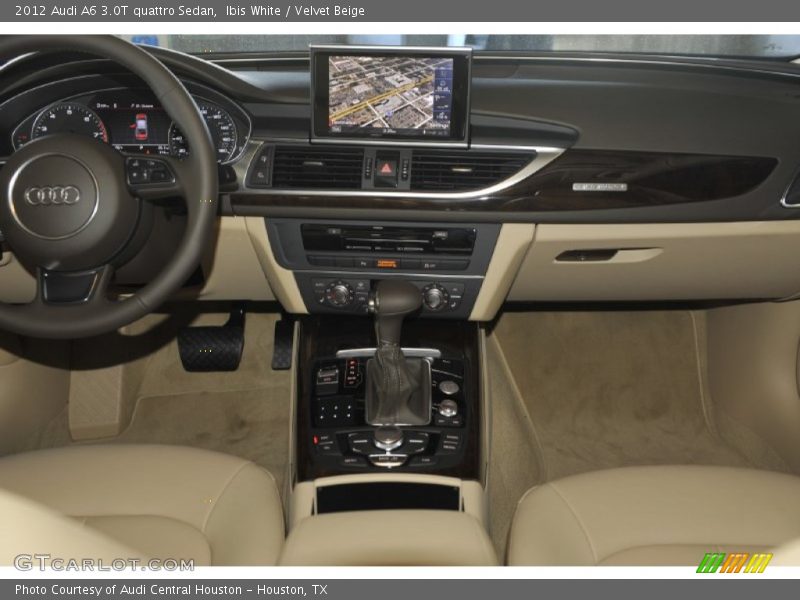 Dashboard of 2012 A6 3.0T quattro Sedan