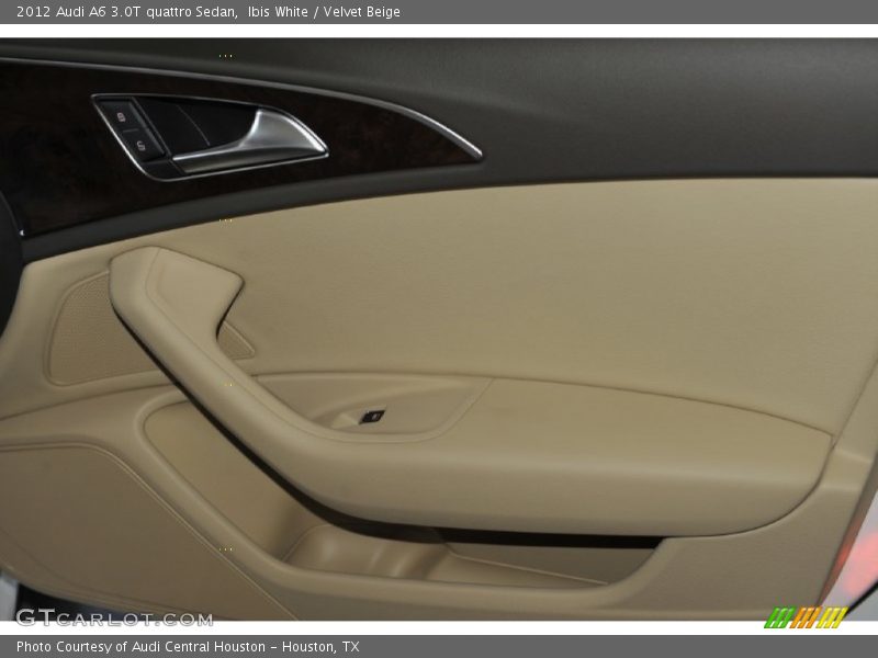 Ibis White / Velvet Beige 2012 Audi A6 3.0T quattro Sedan