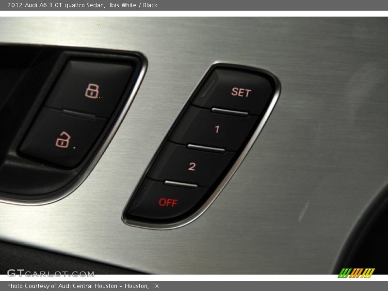 Ibis White / Black 2012 Audi A6 3.0T quattro Sedan
