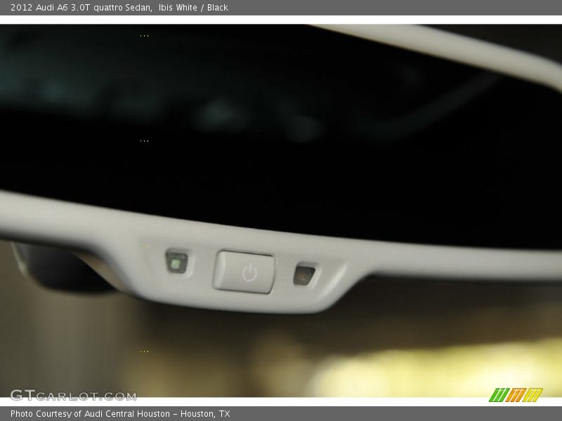 Ibis White / Black 2012 Audi A6 3.0T quattro Sedan