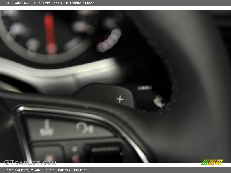 Ibis White / Black 2012 Audi A6 3.0T quattro Sedan