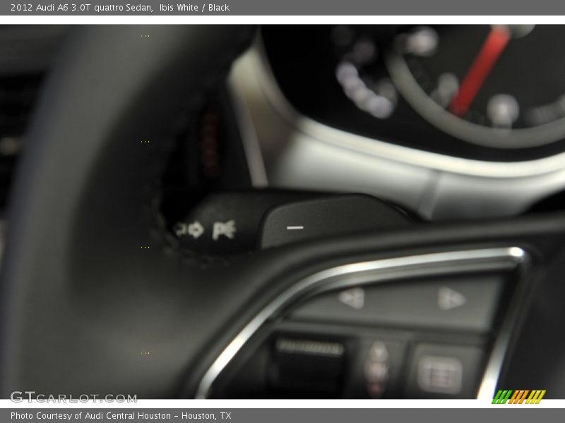 Ibis White / Black 2012 Audi A6 3.0T quattro Sedan