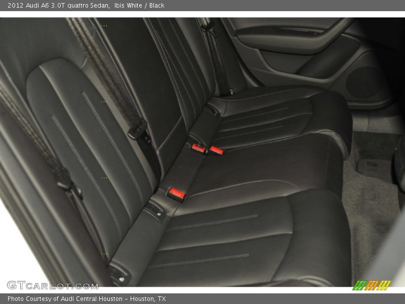 Ibis White / Black 2012 Audi A6 3.0T quattro Sedan