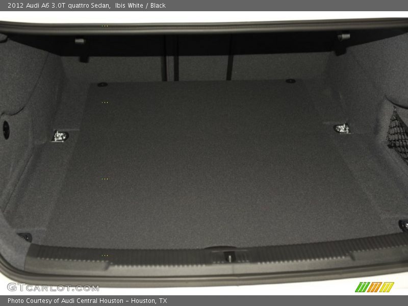 Ibis White / Black 2012 Audi A6 3.0T quattro Sedan