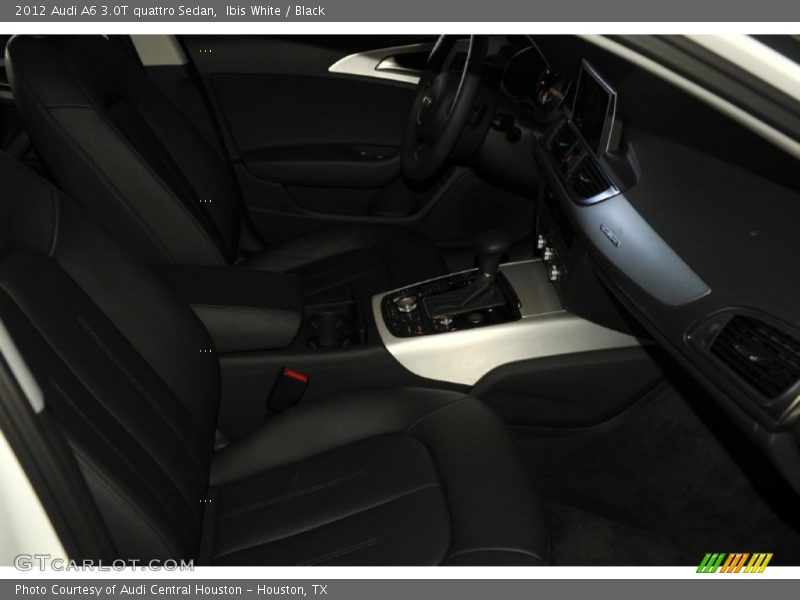 Ibis White / Black 2012 Audi A6 3.0T quattro Sedan