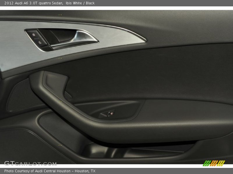 Ibis White / Black 2012 Audi A6 3.0T quattro Sedan
