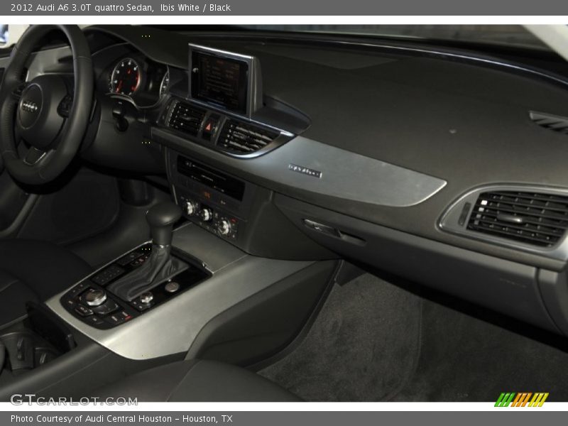 Ibis White / Black 2012 Audi A6 3.0T quattro Sedan