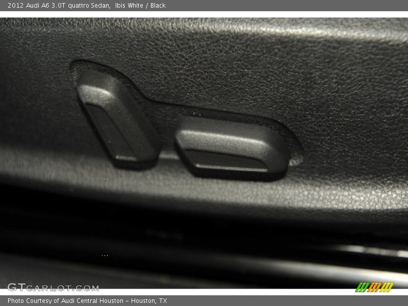 Ibis White / Black 2012 Audi A6 3.0T quattro Sedan