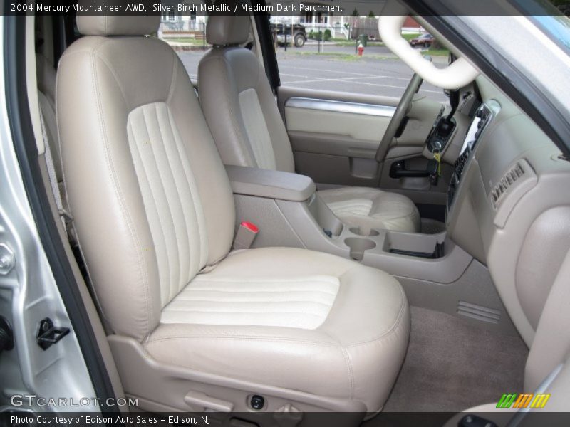 Silver Birch Metallic / Medium Dark Parchment 2004 Mercury Mountaineer AWD