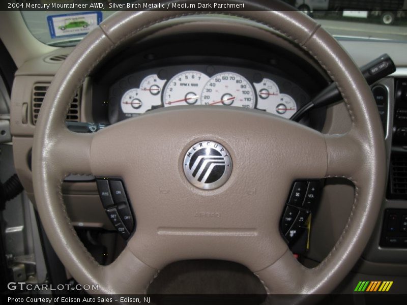 Silver Birch Metallic / Medium Dark Parchment 2004 Mercury Mountaineer AWD